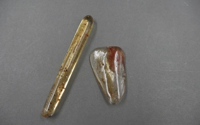Set of 4 pieces of copal amber with...