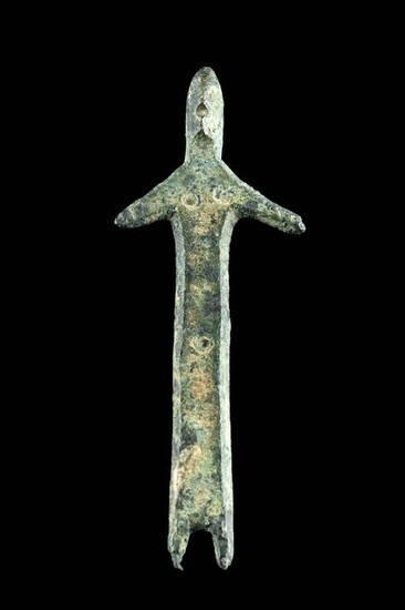 Small Etruscan / Umbrian Bronze Figure