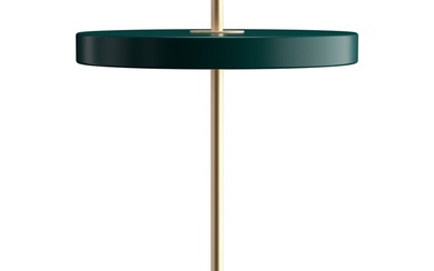 Søren Ravn Christensen for Umage. Table lamp with USB port for mobile charging, model Asteria, Anthracite Grey