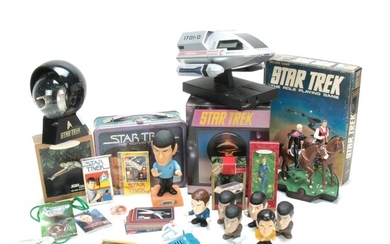 Star Trek Collectible Game, Lunchbox, Figures, Playing Cards, and More