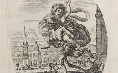 Stefano DELLA BELLA (1610 - 1664) Les Cinq... - Lot 6 - Oger - Blanchet