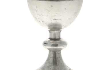 Sterling Silver Christian Small Chalice, London, England, 1944.