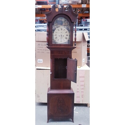 Substantial Victorian Longcase Grandfather Clock standing 94...