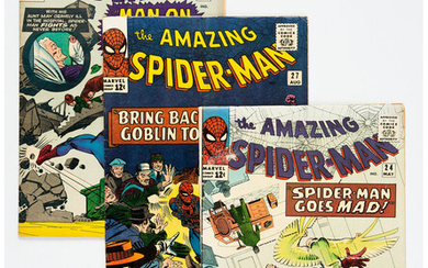 The Amazing Spider-Man Group of 6 (Marvel, 1965-67) Condition:...