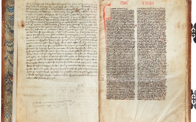 The Bible of William Ketyll, with prologues, in Latin [England, 13th century (second quarter or middle)]