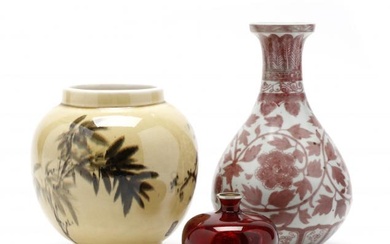 Three Asian Vases