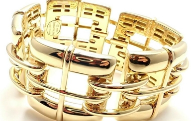 Tiffany & Co Biscayne 18k Yellow Gold Wide Link