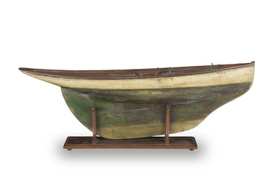 Two Pond Yachts, English, Late 19th century, the larger 100in...