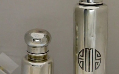 Vintage Tiffany & Co. Art Deco Period Sterling Silver Cologne Bottles