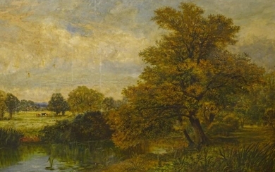 Walter H W Foster (fl1861-1888) In the Betchworth Meadows...