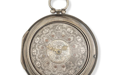 Wilders, London. A silver key wind pair case pocket watch
