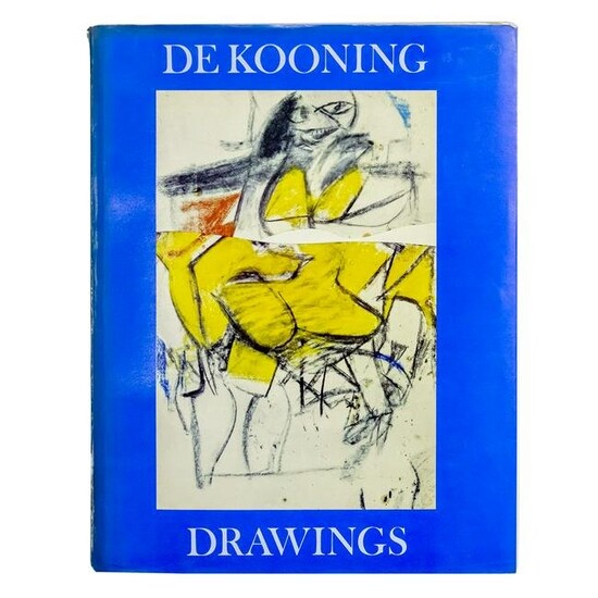 Willem de Kooning Drawings Book, Switzerland, 1972.