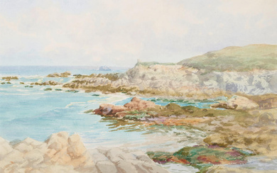 William Lees Judson (1842-1928) Laguna Coast sight 11 1/2 x...