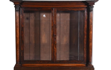 Y A rosewood side cabinet