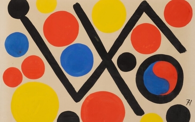 Yin and Yang Again, Alexander Calder