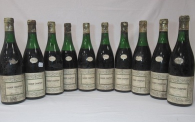 10 bouteilles de Saumur Champigny, Goblet,... - Lot 60 - Enchères Maisons-Laffitte