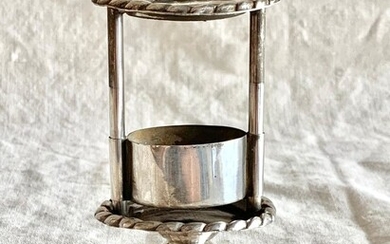 Silver Havdalah candle holder