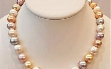 11x15mm Multi Edison Pearls - Necklace
