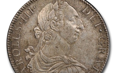 1776-Mo Mexico Silver 8 Reales Charles III