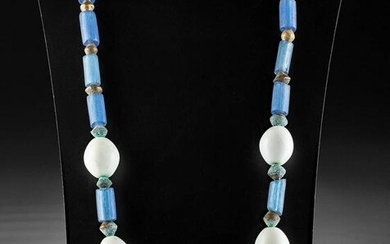 17th C. Native American Glass, Ceramic & Brass Beads