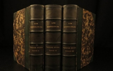 1862 Les Misérables Victor Hugo French Literature