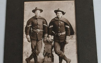 1889 US CAVALRY SOLDIER PHOTO LEADVILLE CO