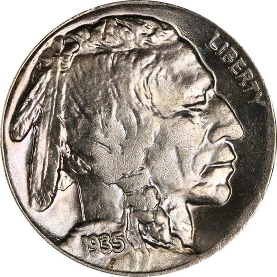 1935-S Buffalo Nickel - GEMMY