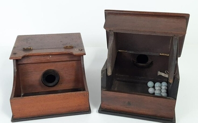 2 Antique Blackballing Boxes
