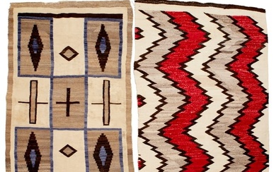 (2) Navajo rugs