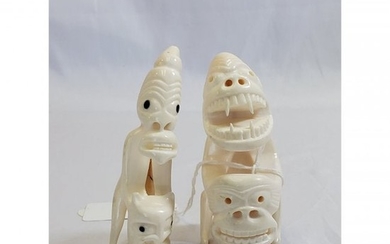 2 Tubaluk - Tupilak Carvings