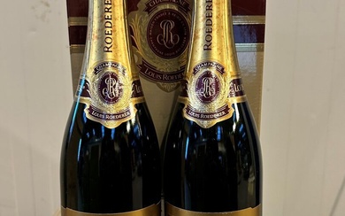 2 blles Champagne Louis ROEDERER Brut Premier (dans boite)