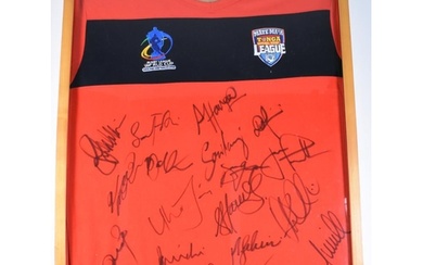 2003 Tonga Signed Rugby World Cup Shirt, multi signed shirt ...