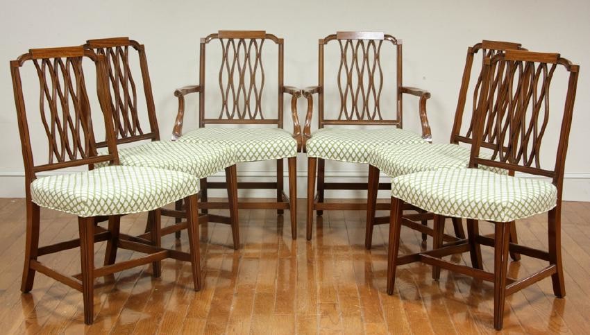 Hepplewhite Style Dining Chairs