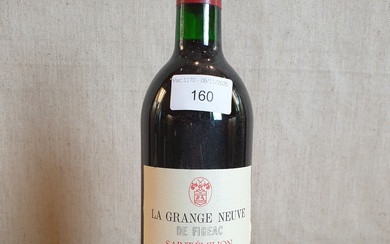 3 bottles La Grange Neuve de Figeac 1985 Saint Emilion...