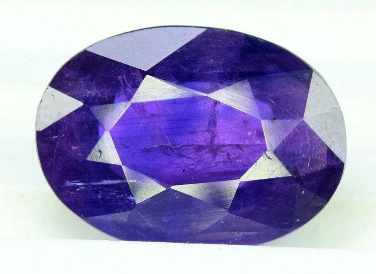 3.36 cts Oval Cut Natural Blue Sapphire Gemstone From