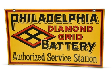 Philadelphia Diamond Grid Battery Double-Sided