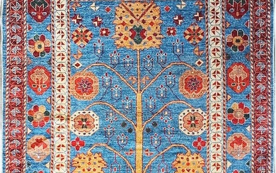 5 x 7 NEW Turkish Happy rug