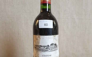 6 bottles Château Pontet-Canet 1979 Pauillac - dirty labels