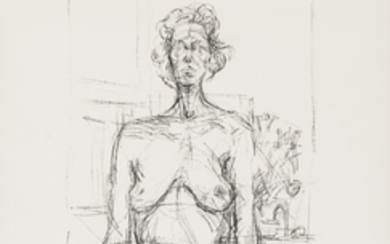 Alberto Giacometti (Swiss, 1901-1966) Nu aux fleurs