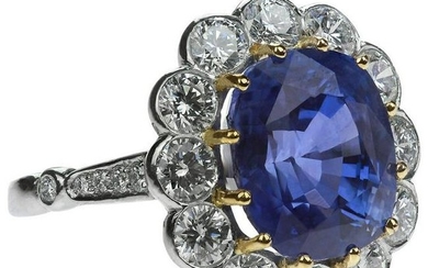 Certified natural untreated sapphire 9.22 ct and