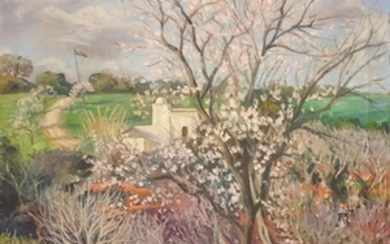 CHEVALIER Étienne (1910 1982° . "Arbres en fleurs …