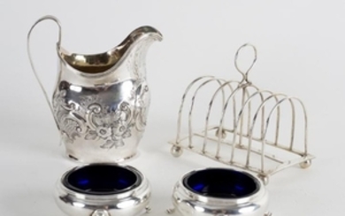 A George III silver cream jug, Peter & Ann Bateman