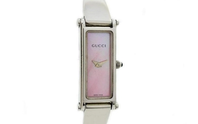 Gucci 1500L Mother of Pearl Stainless Steel Ladies