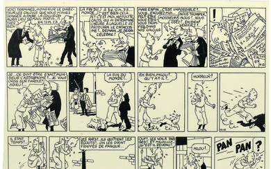 Hergé (Georges Remi) (1907-1983) L’Etoile mystérieuse