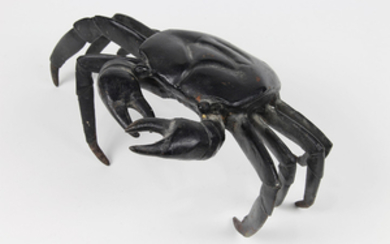 Japanese Okimono, Iron Crab