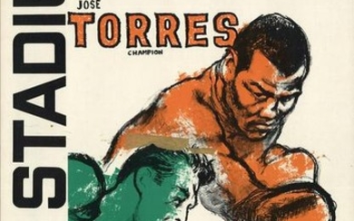 LeRoy Neiman: Jose Torres Vs. "Irish" Wayne Thornton