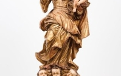 Our lady of the Conception with the Child Gilt and…