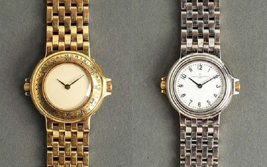Pascal Morabito 14K Gold & Steel Reversible Watch