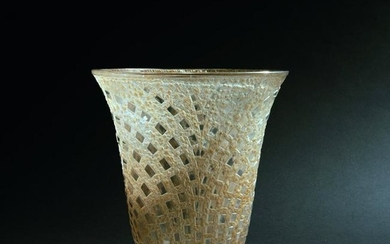 Rene Lalique, 'Damiers' vase, 1935