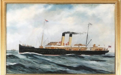 Ship portrait of ''St. Petersburg''